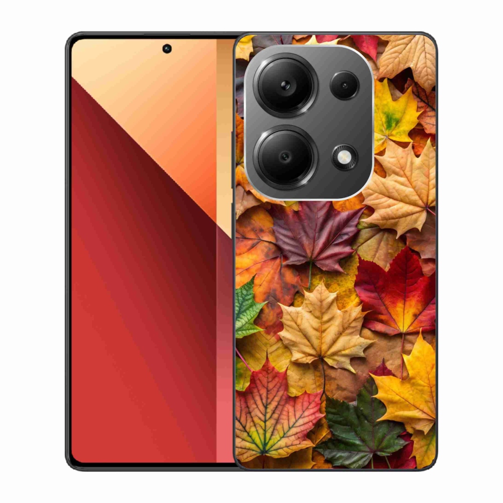 Gelový kryt mmCase na Xiaomi Redmi Note 13 Pro 4G/Poco M6 Pro - javorové listy 2
