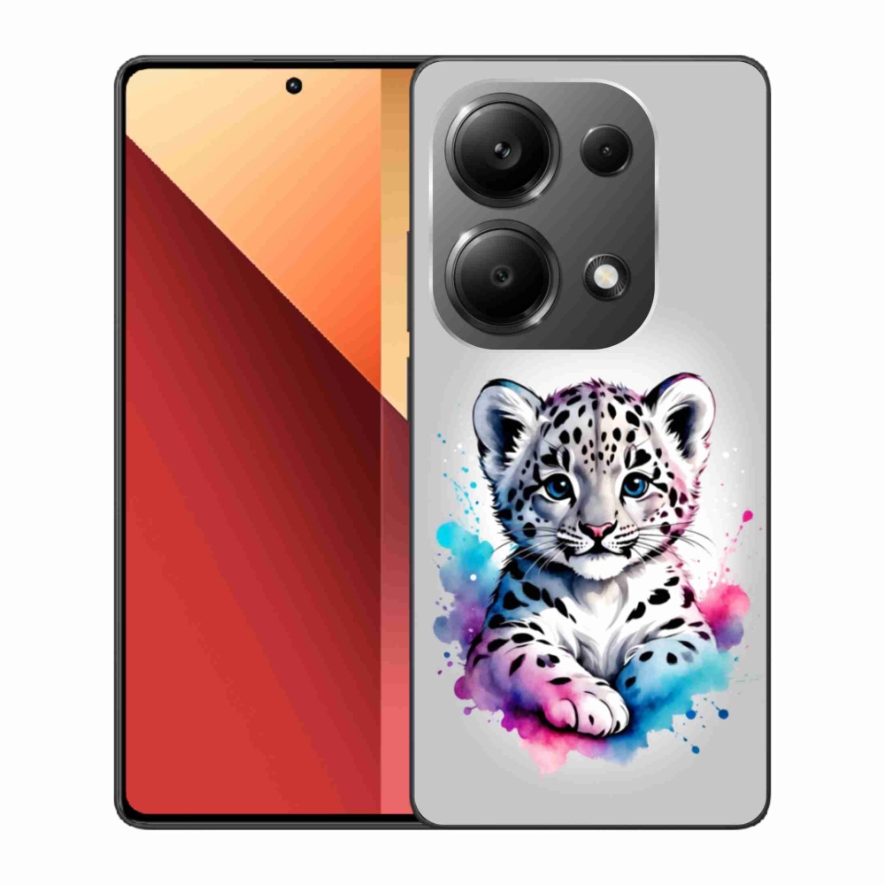 Gelový kryt mmCase na Xiaomi Redmi Note 13 Pro 4G/Poco M6 Pro - levhartí mládě