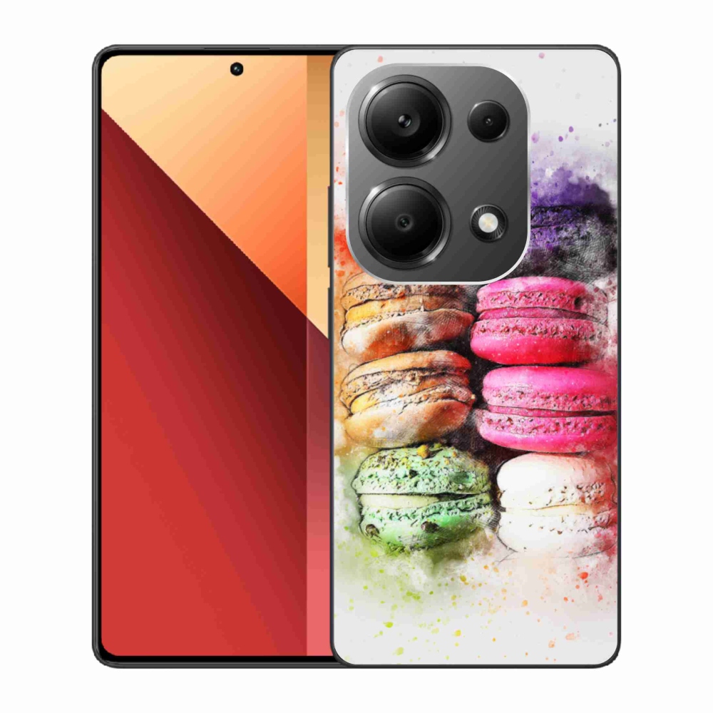 Gelový kryt mmCase na Xiaomi Redmi Note 13 Pro 4G/Poco M6 Pro - makrónky
