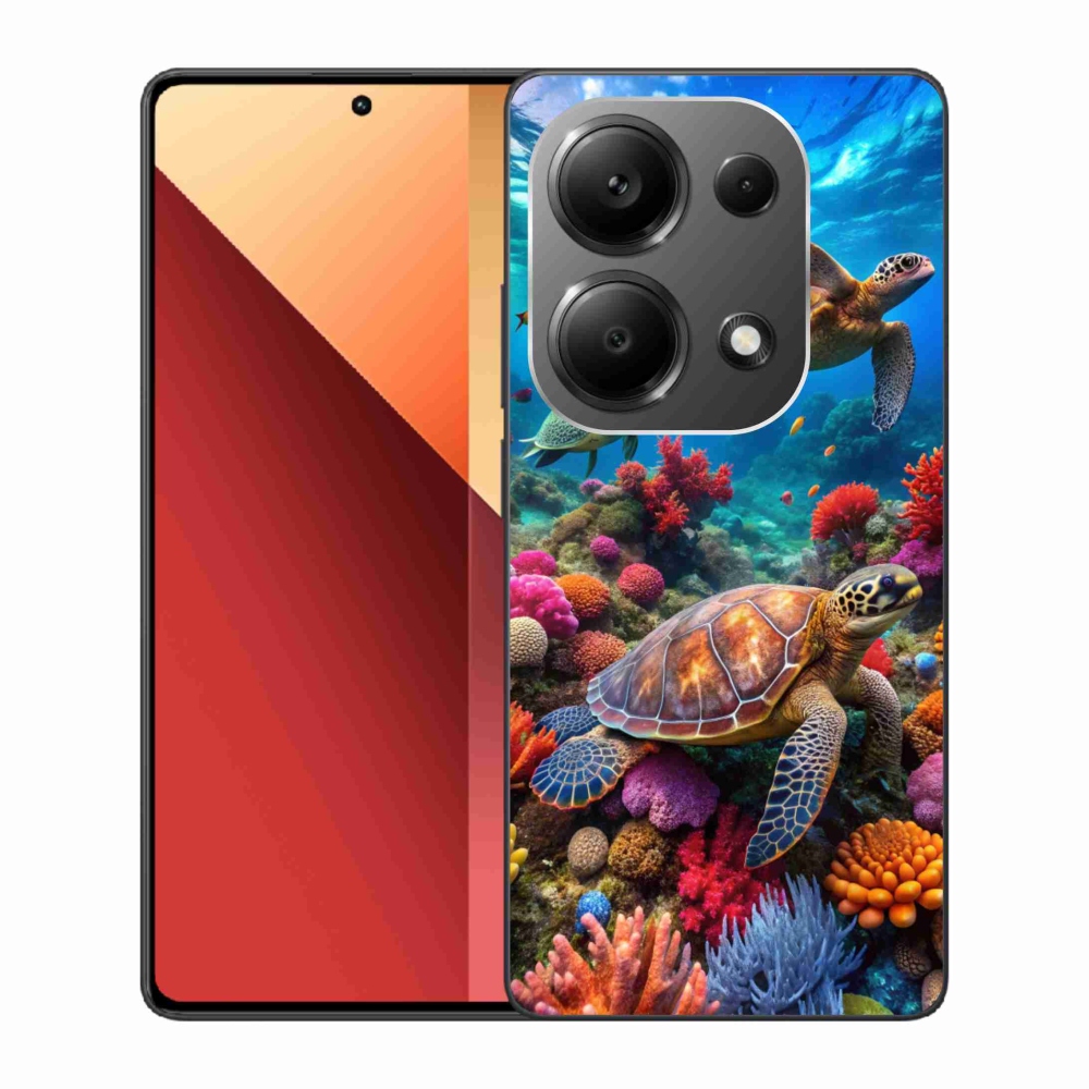 Gelový kryt mmCase na Xiaomi Redmi Note 13 Pro 4G/Poco M6 Pro - mořský svět 2