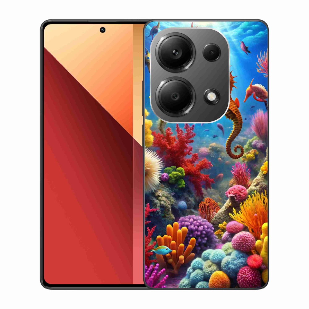 Gelový kryt mmCase na Xiaomi Redmi Note 13 Pro 4G/Poco M6 Pro - mořský svět 3