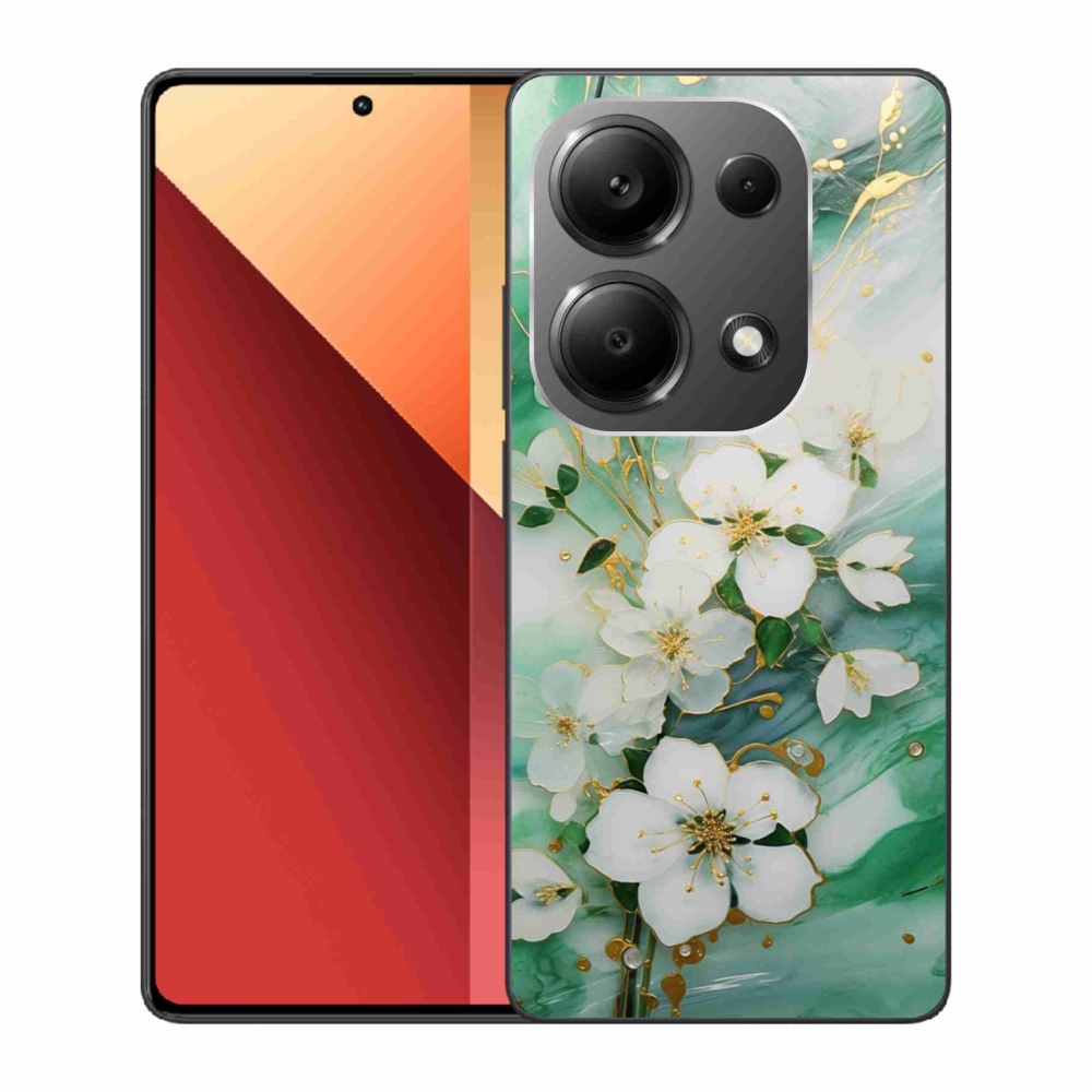 Gelový kryt mmCase na Xiaomi Redmi Note 13 Pro 4G/Poco M6 Pro - něžné květy