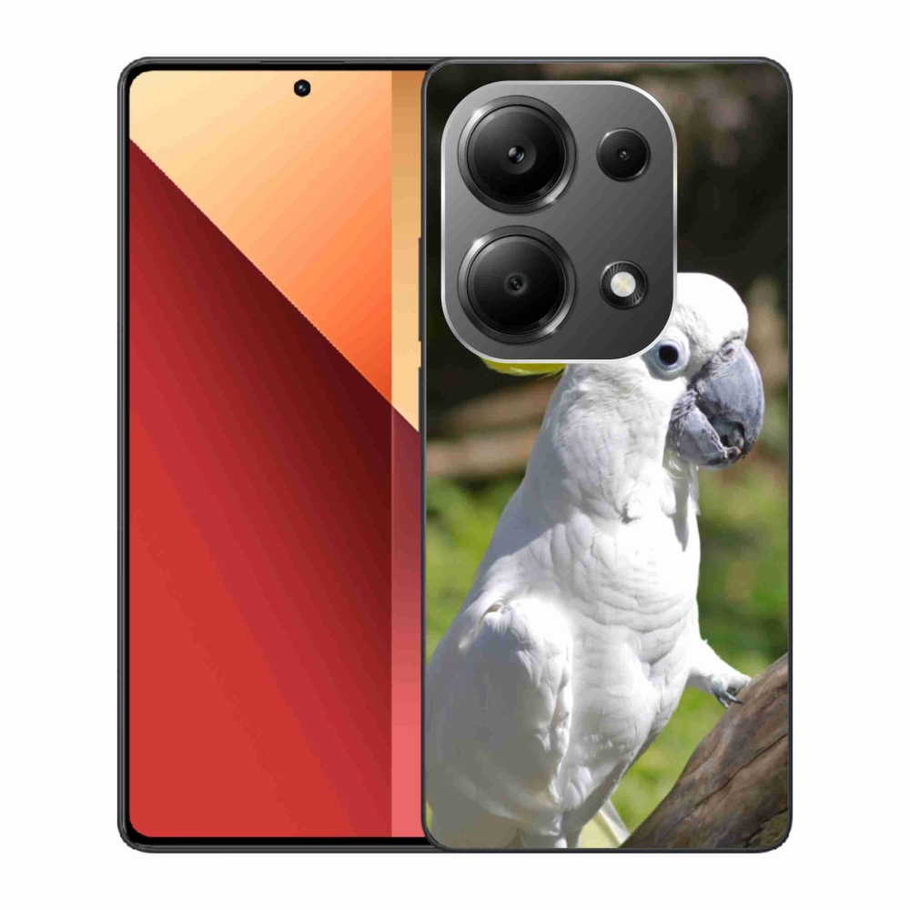 Gelový kryt mmCase na Xiaomi Redmi Note 13 Pro 4G/Poco M6 Pro - papoušek kakadu 2