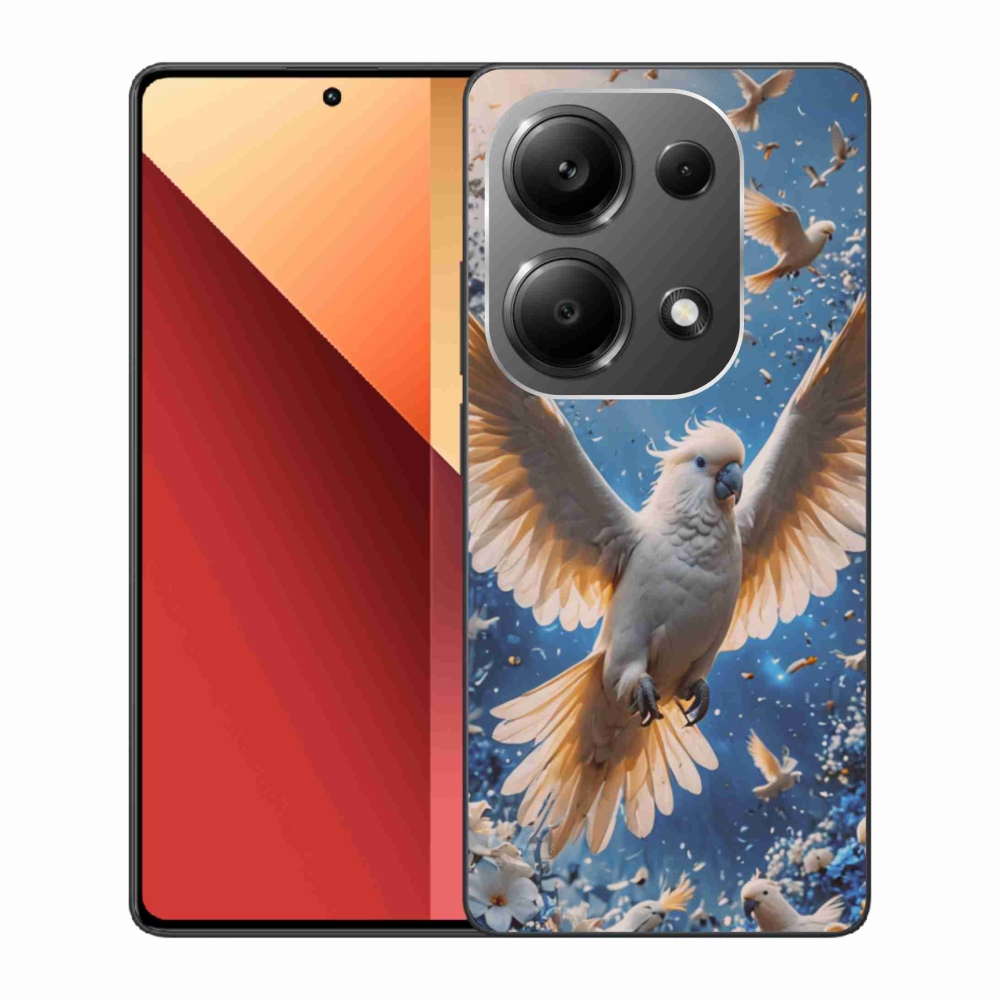 Gelový kryt mmCase na Xiaomi Redmi Note 13 Pro 4G/Poco M6 Pro - papoušek kakadu