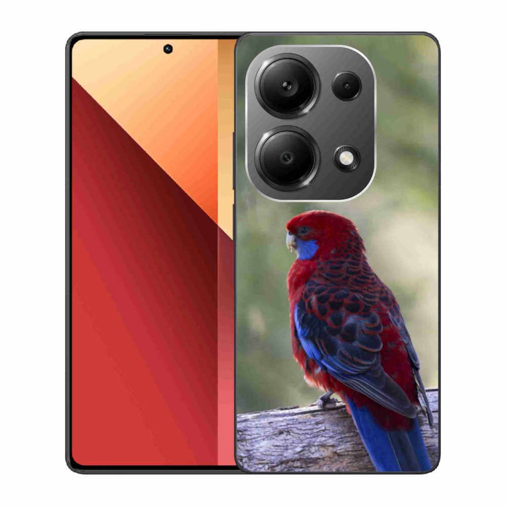 Gelový kryt mmCase na Xiaomi Redmi Note 13 Pro 4G/Poco M6 Pro - papoušek rosela