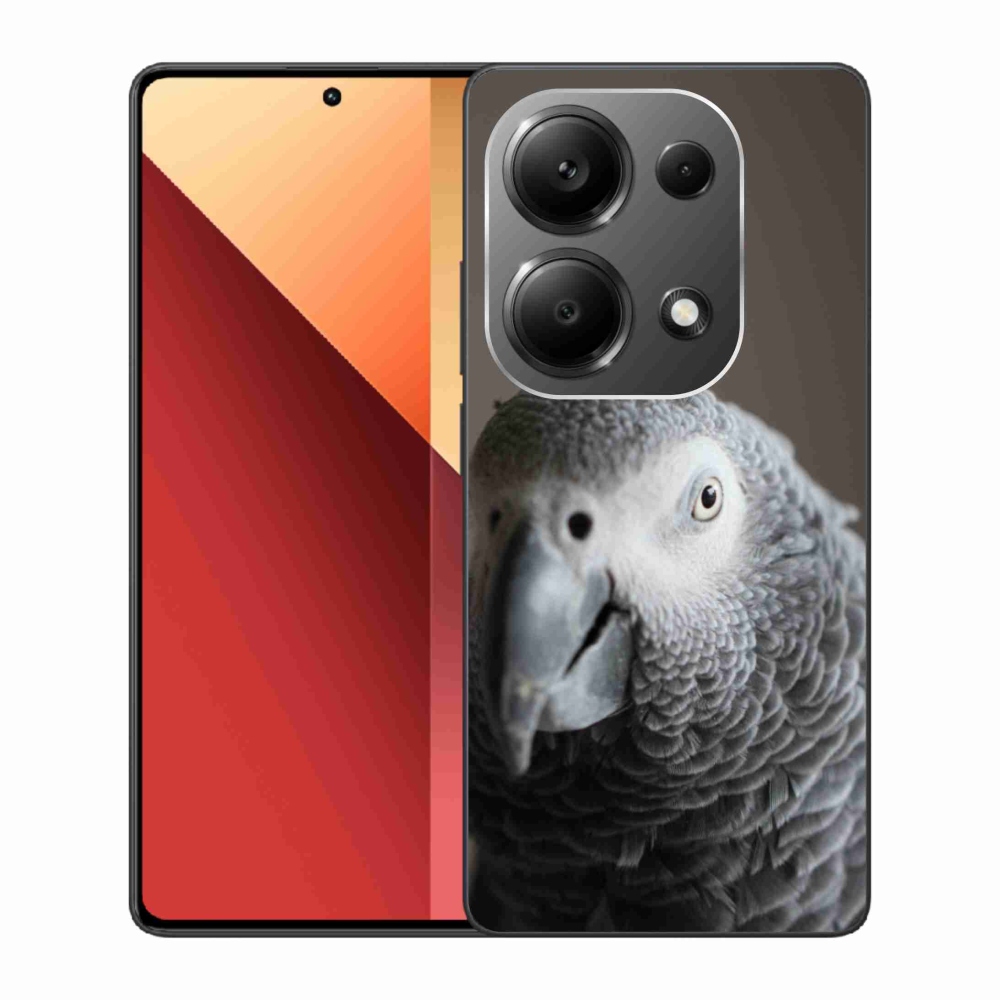 Gelový kryt mmCase na Xiaomi Redmi Note 13 Pro 4G/Poco M6 Pro - papoušek žako 2