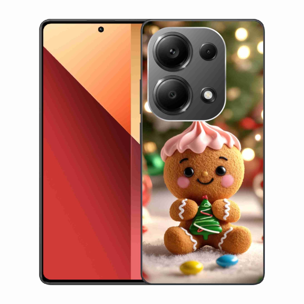 Gelový kryt mmCase na Xiaomi Redmi Note 13 Pro 4G/Poco M6 Pro - perníček