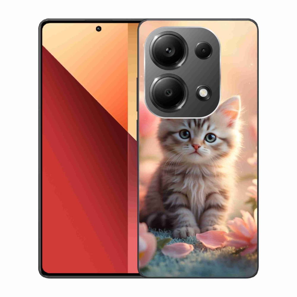 Gelový kryt mmCase na Xiaomi Redmi Note 13 Pro 4G/Poco M6 Pro - roztomilé kotě 8