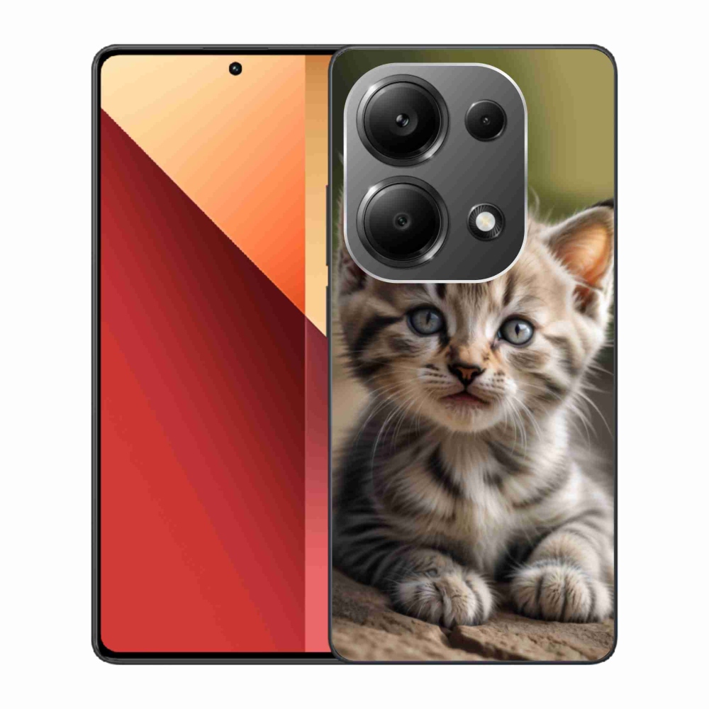 Gelový kryt mmCase na Xiaomi Redmi Note 13 Pro 4G/Poco M6 Pro - roztomilé kotě 9