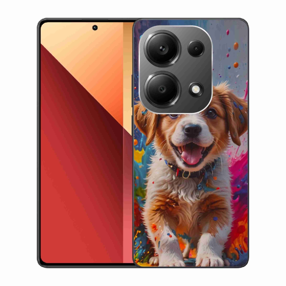Gelový kryt mmCase na Xiaomi Redmi Note 13 Pro 4G/Poco M6 Pro - roztomilé štěně 3