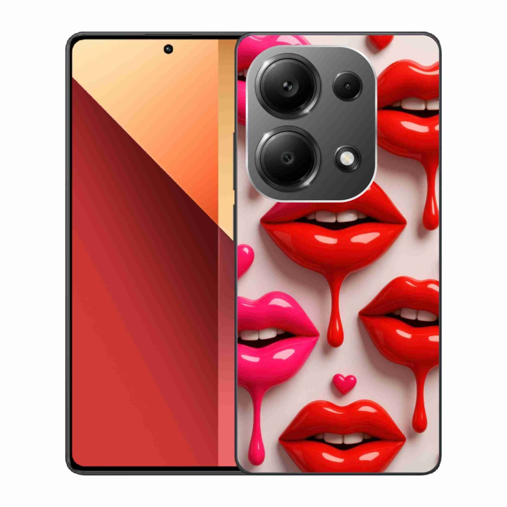 Gelový kryt mmCase na Xiaomi Redmi Note 13 Pro 4G/Poco M6 Pro - rty 2