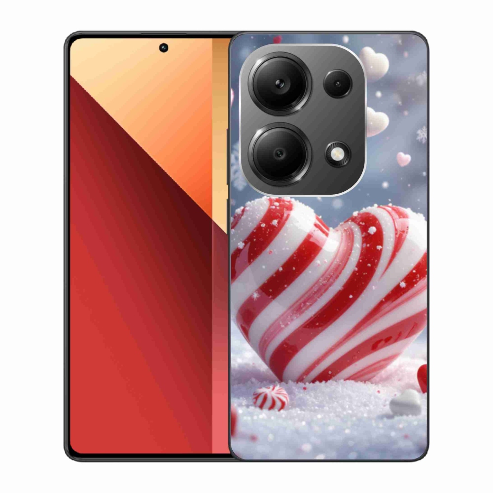 Gelový kryt mmCase na Xiaomi Redmi Note 13 Pro 4G/Poco M6 Pro - sladké srdce