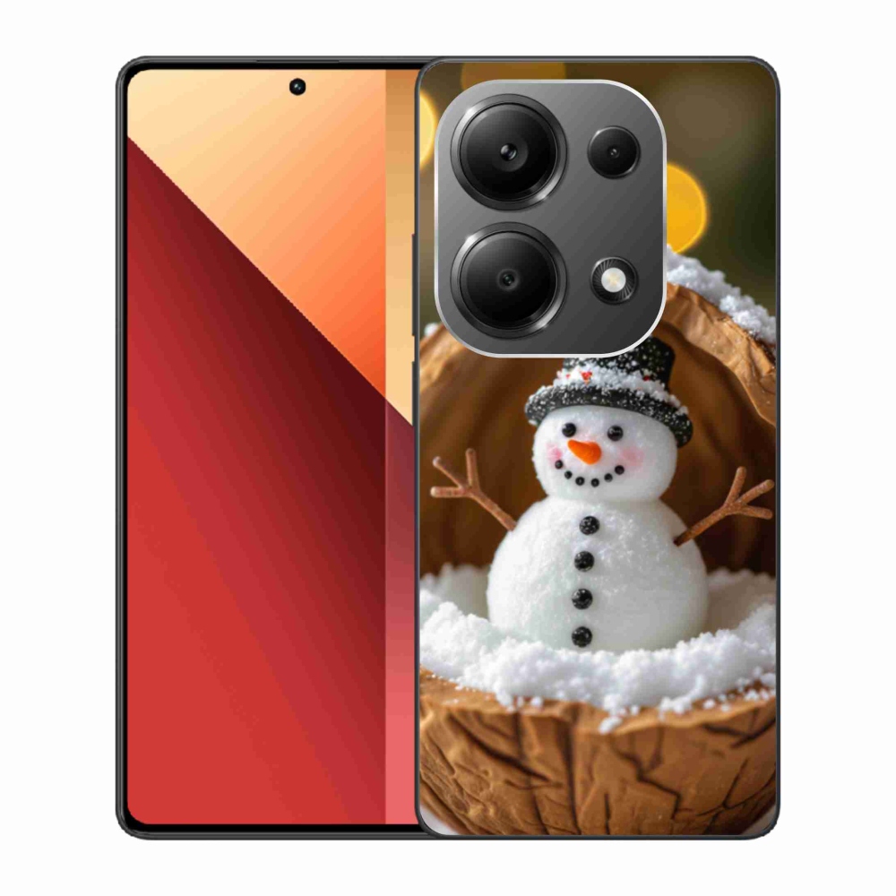 Gelový kryt mmCase na Xiaomi Redmi Note 13 Pro 4G/Poco M6 Pro - sněhulák 4