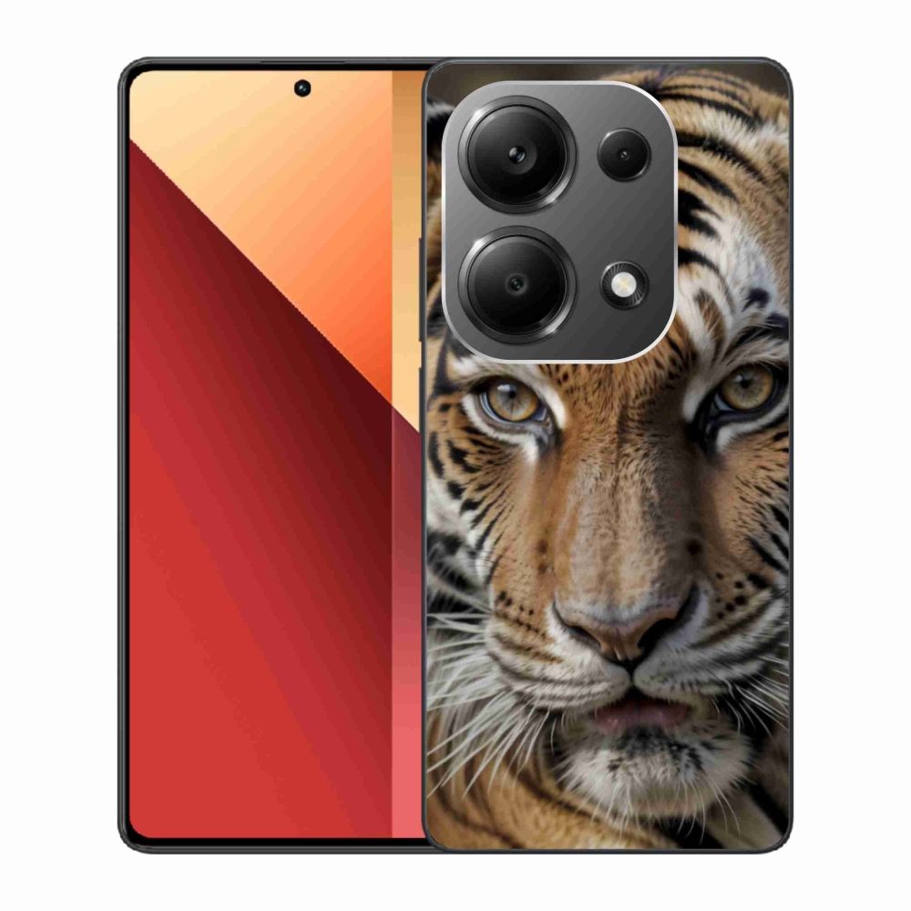 Gelový kryt mmCase na Xiaomi Redmi Note 13 Pro 4G/Poco M6 Pro - tygří pohled