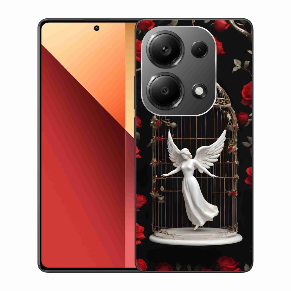 Gelový kryt mmCase na Xiaomi Redmi Note 13 Pro 4G/Poco M6 Pro - uvězněný anděl