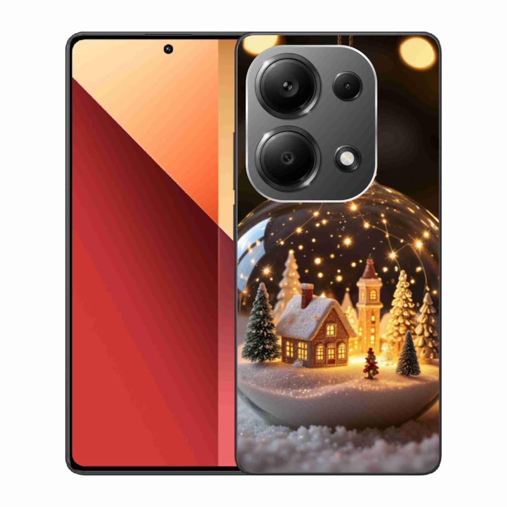 Gelový kryt mmCase na Xiaomi Redmi Note 13 Pro 4G/Poco M6 Pro - vánoční koule 3