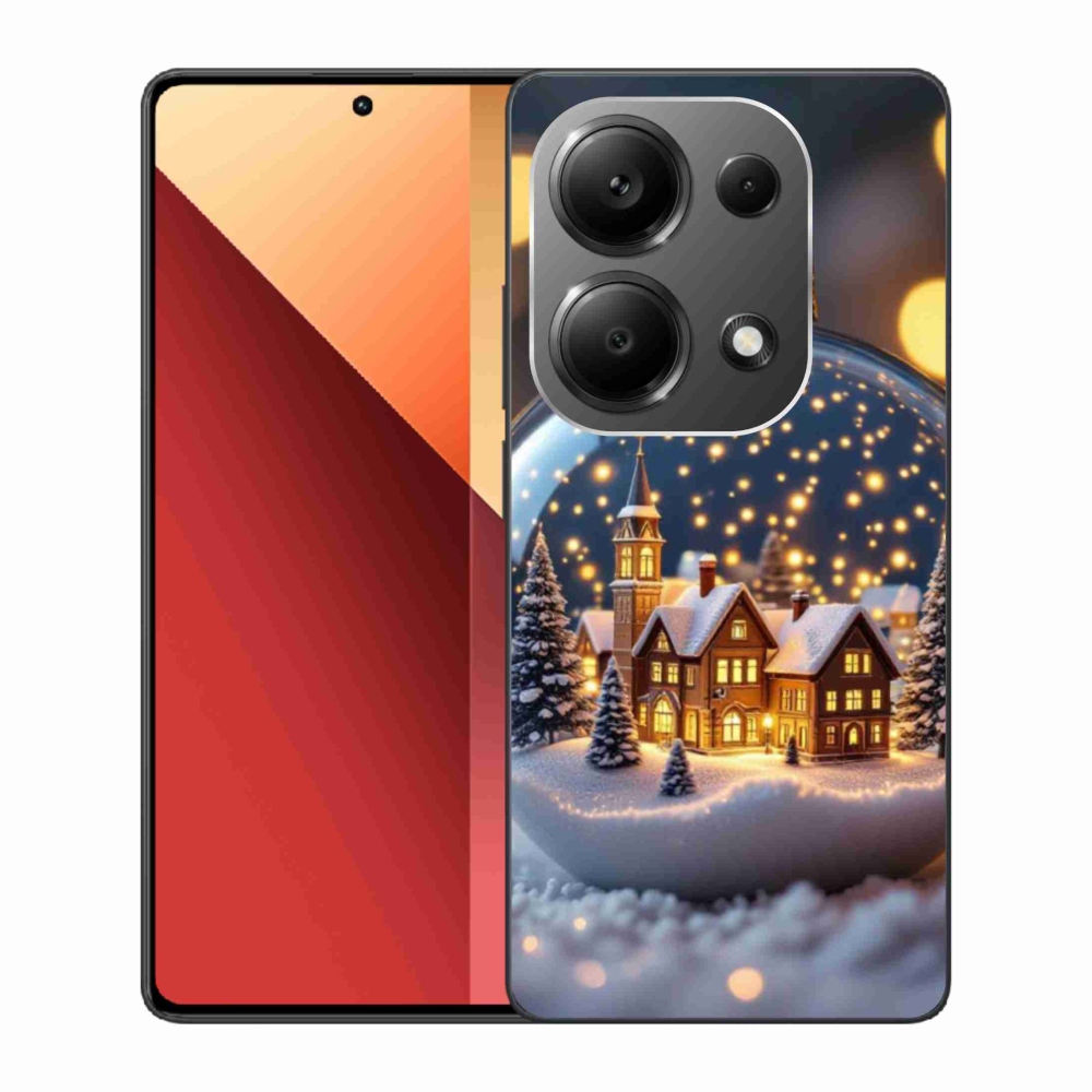 Gelový kryt mmCase na Xiaomi Redmi Note 13 Pro 4G/Poco M6 Pro - vánoční koule 4
