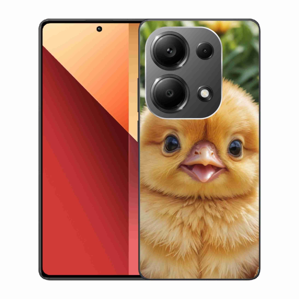 Gelový kryt mmCase na Xiaomi Redmi Note 13 Pro 4G/Poco M6 Pro - veselé kuřátko