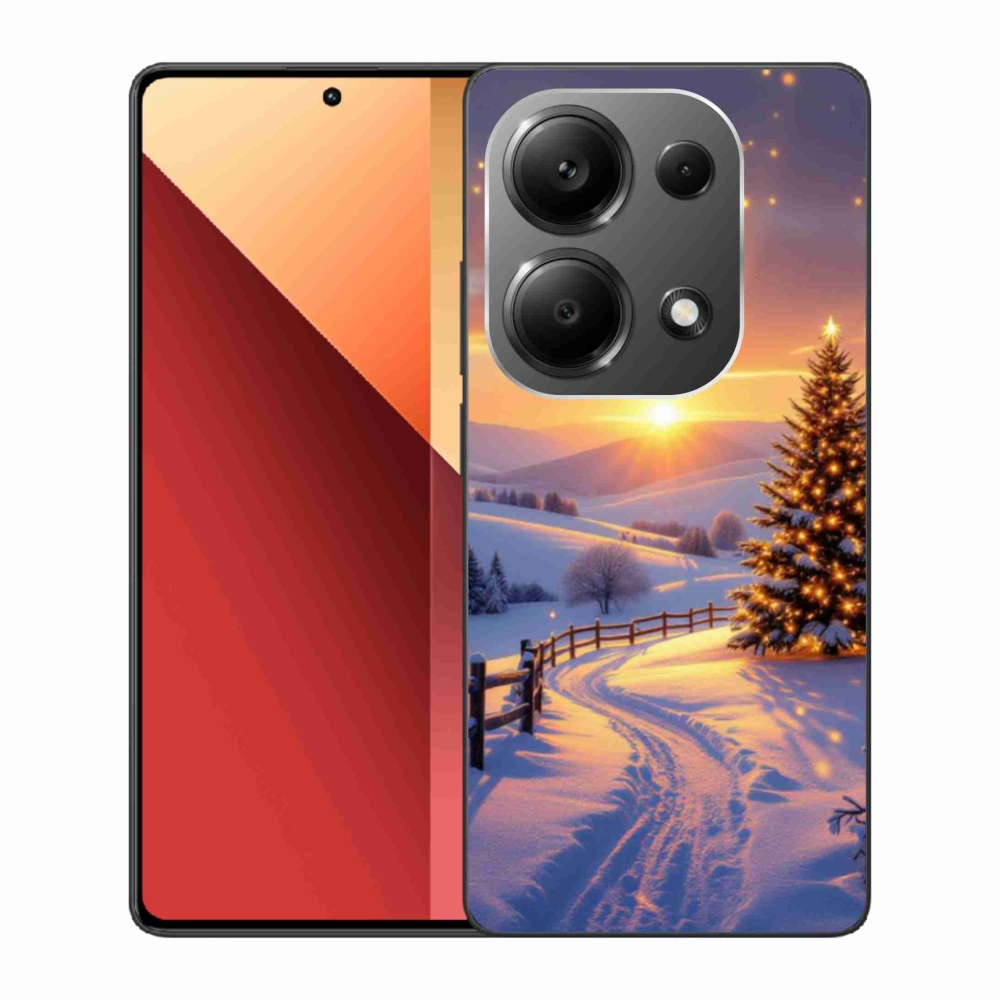 Gelový kryt mmCase na Xiaomi Redmi Note 13 Pro 4G/Poco M6 Pro - zimní krajina