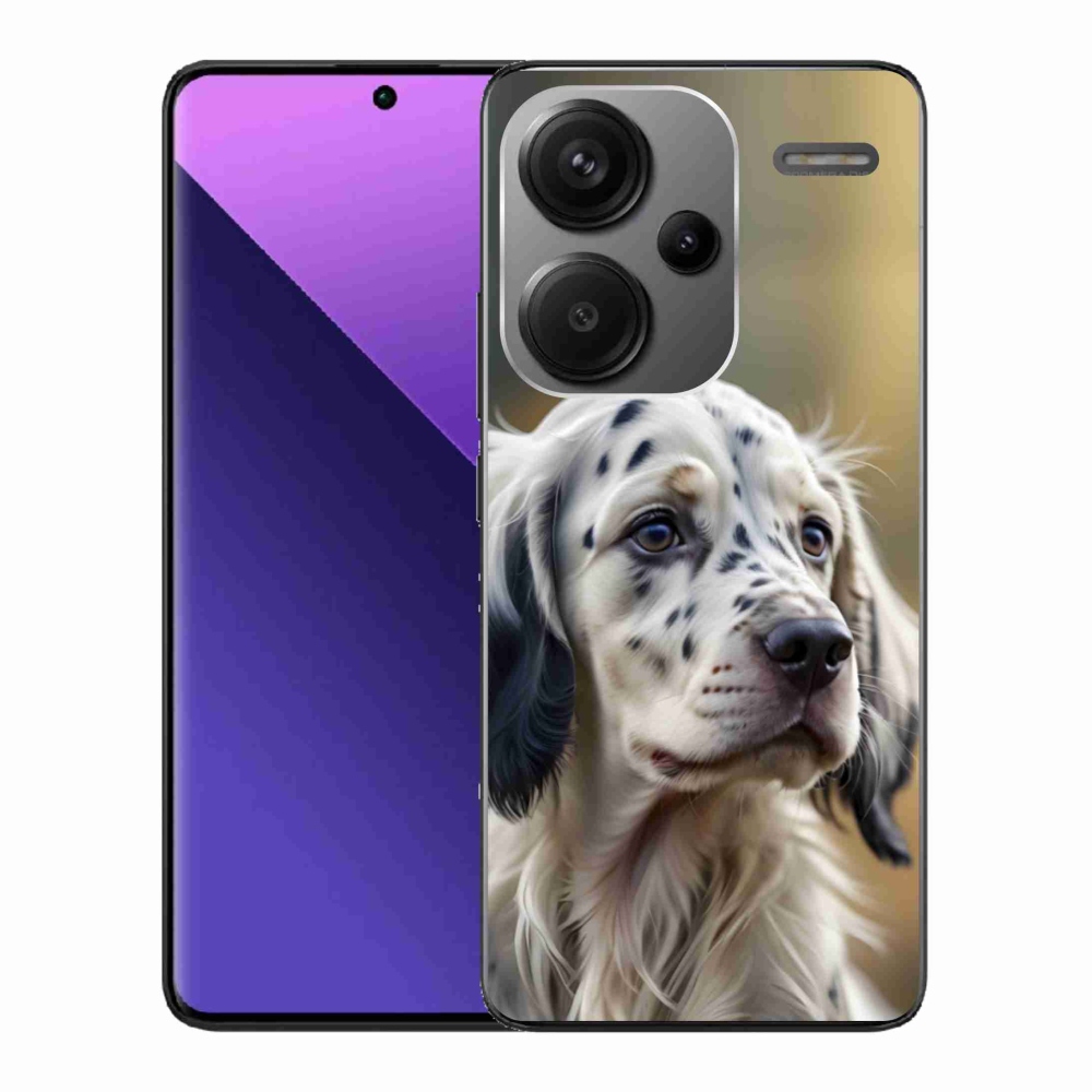 Gelový kryt mmCase na Xiaomi Redmi Note 13 Pro+ 5G - anglický setr