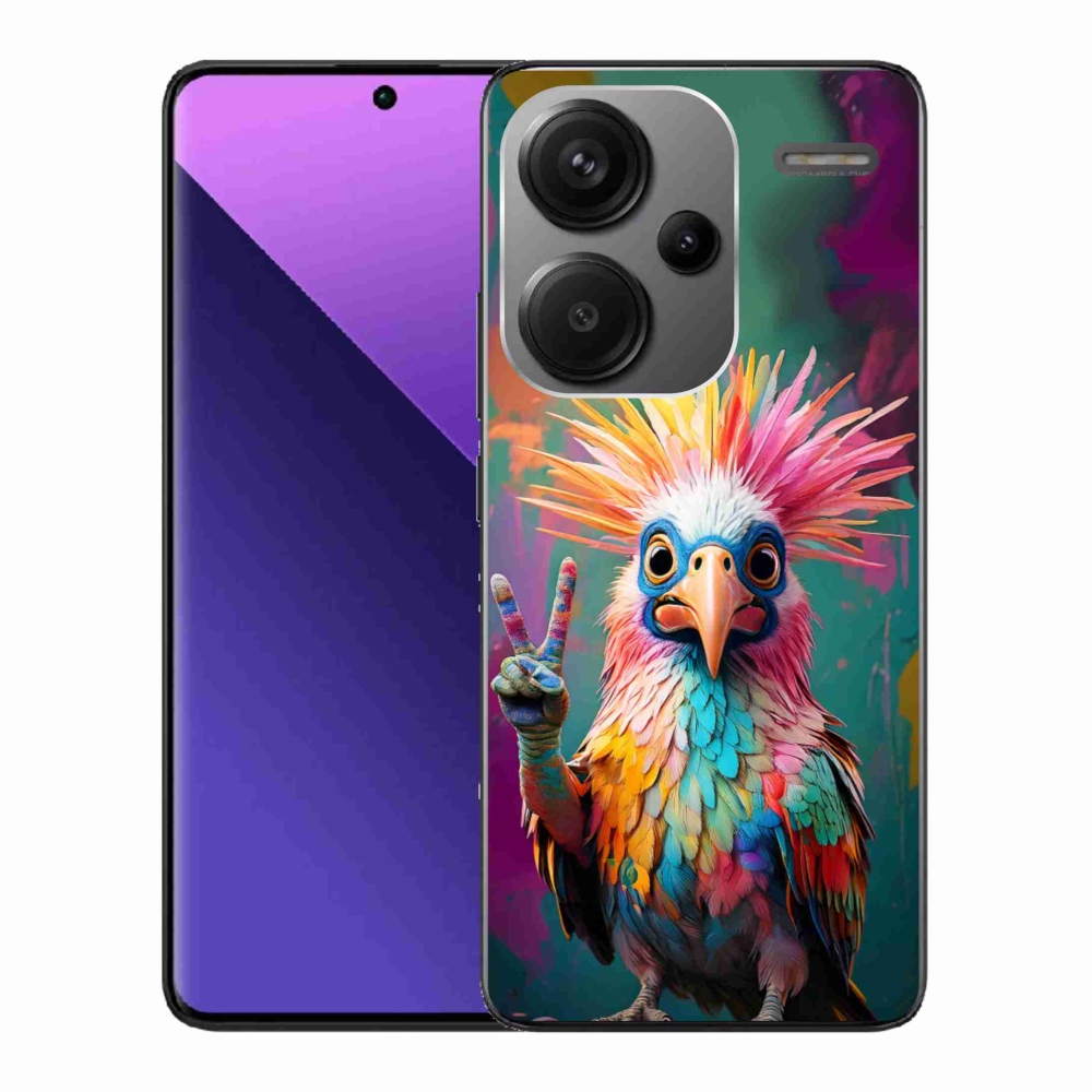 Gelový kryt mmCase na Xiaomi Redmi Note 13 Pro+ 5G - barevný rebel