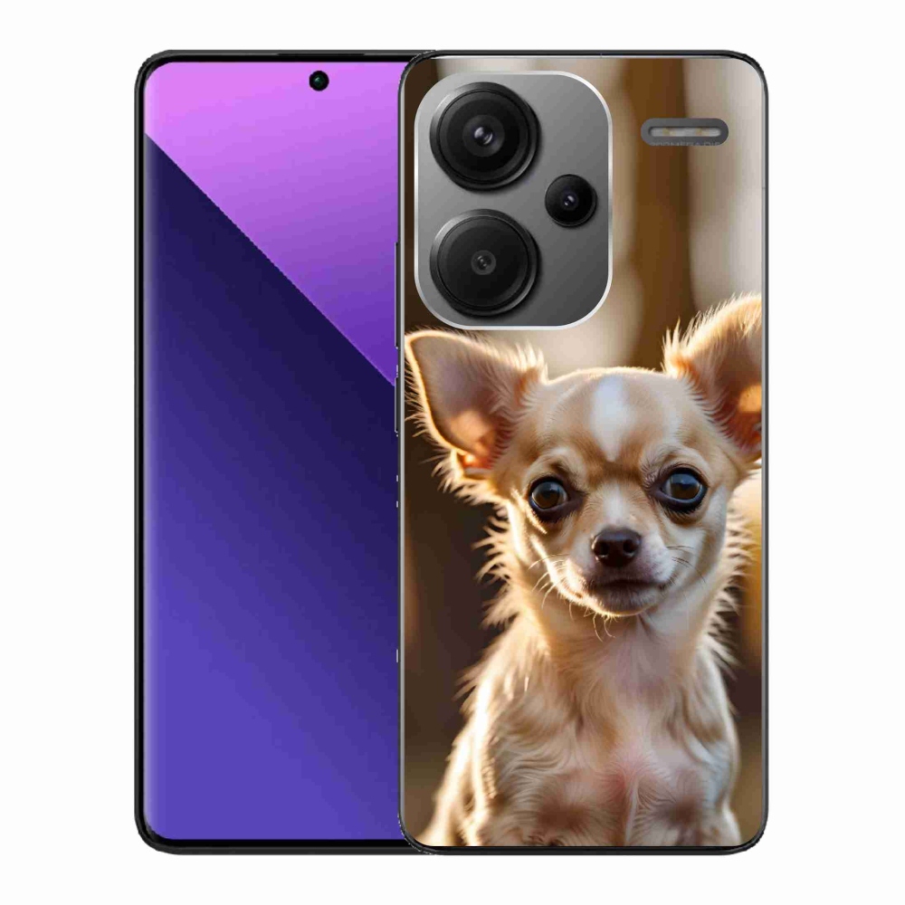 Gelový kryt mmCase na Xiaomi Redmi Note 13 Pro+ 5G - čivava 6