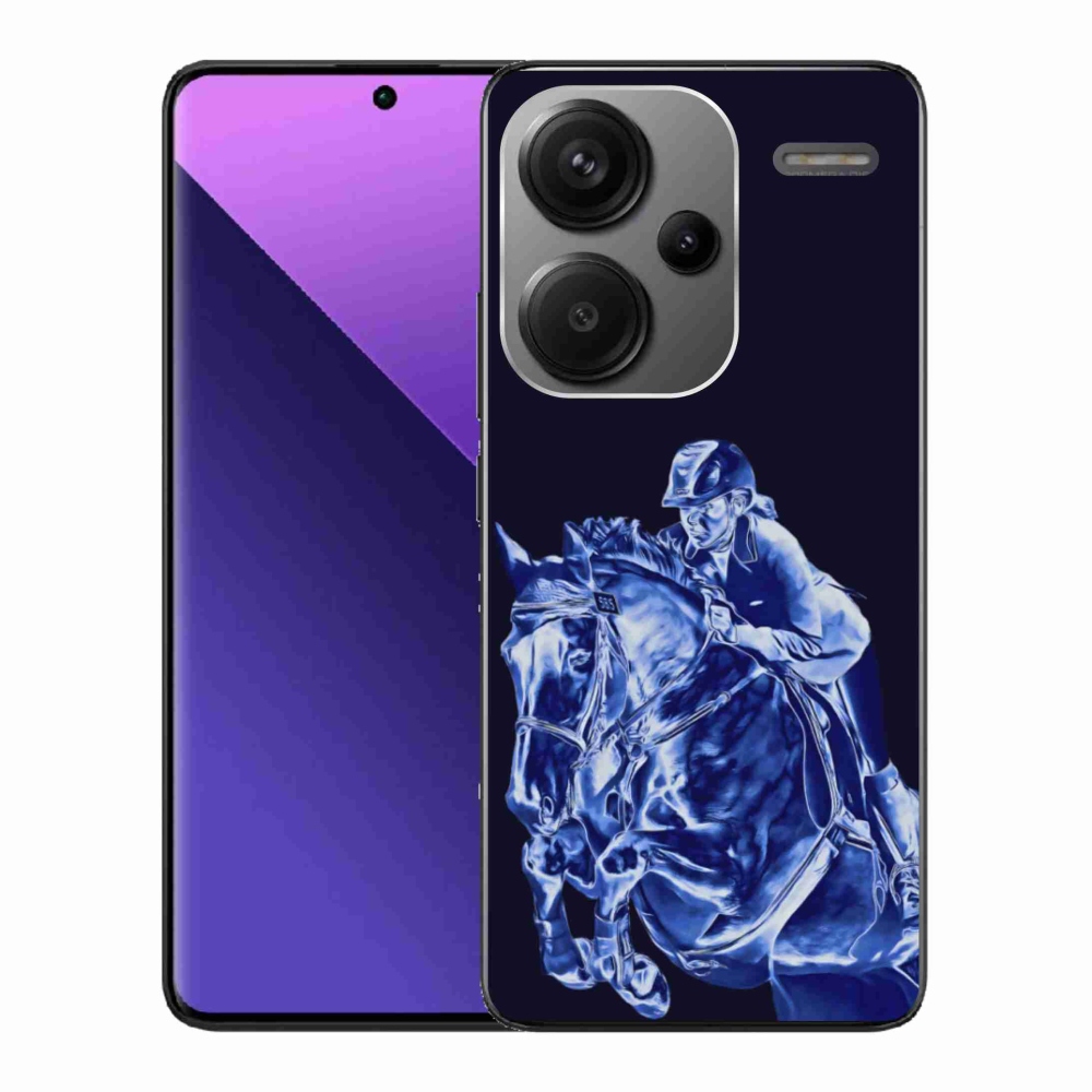 Gelový kryt mmCase na Xiaomi Redmi Note 13 Pro+ 5G - dostihový kůň