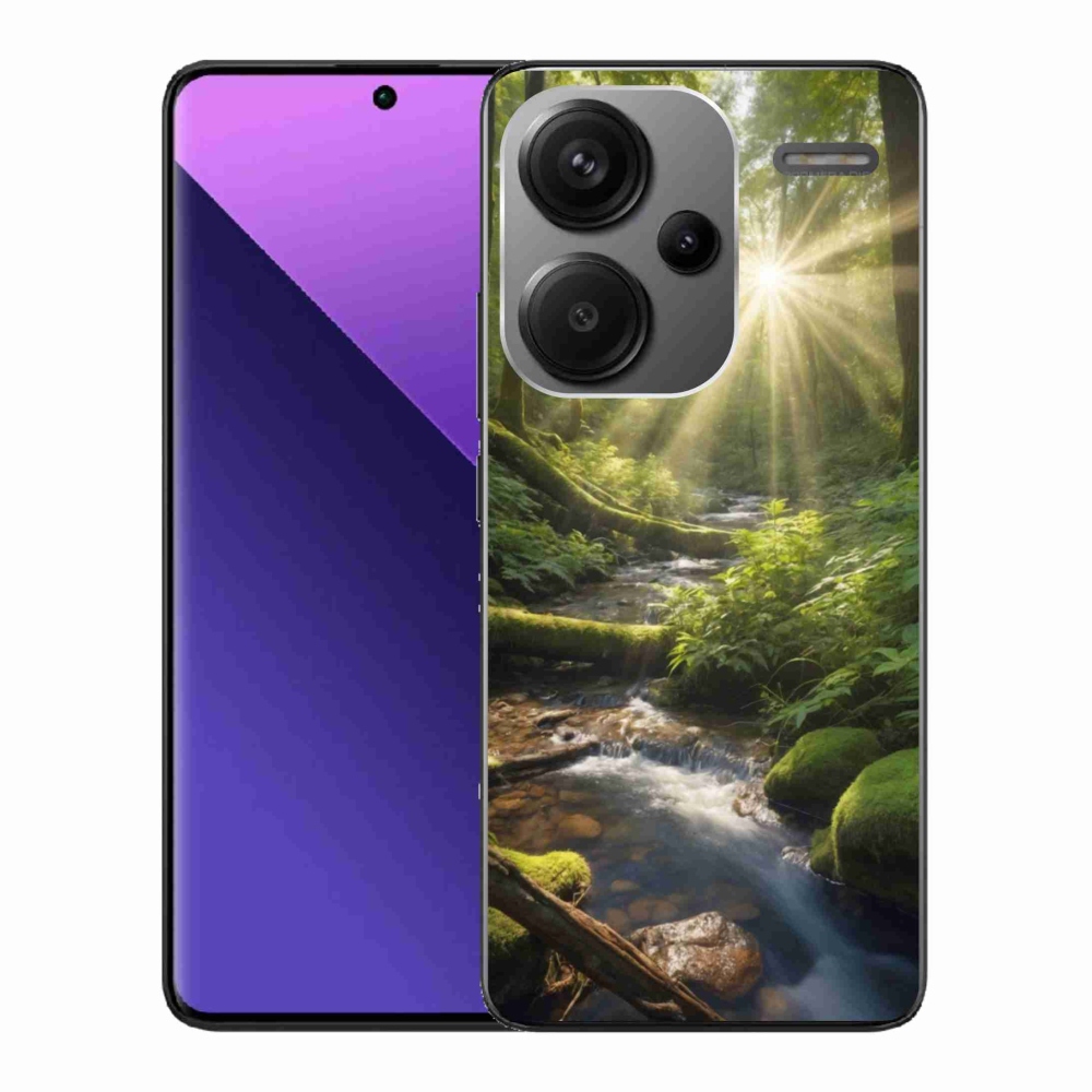Gelový kryt mmCase na Xiaomi Redmi Note 13 Pro+ 5G - hlubina lesa
