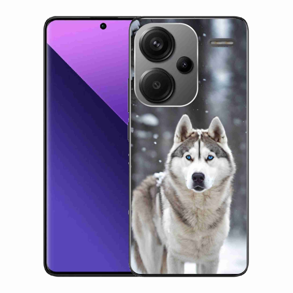 Gelový kryt mmCase na Xiaomi Redmi Note 13 Pro+ 5G - husky 2
