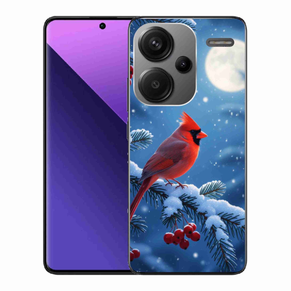Gelový kryt mmCase na Xiaomi Redmi Note 13 Pro+ 5G - kardinál červený