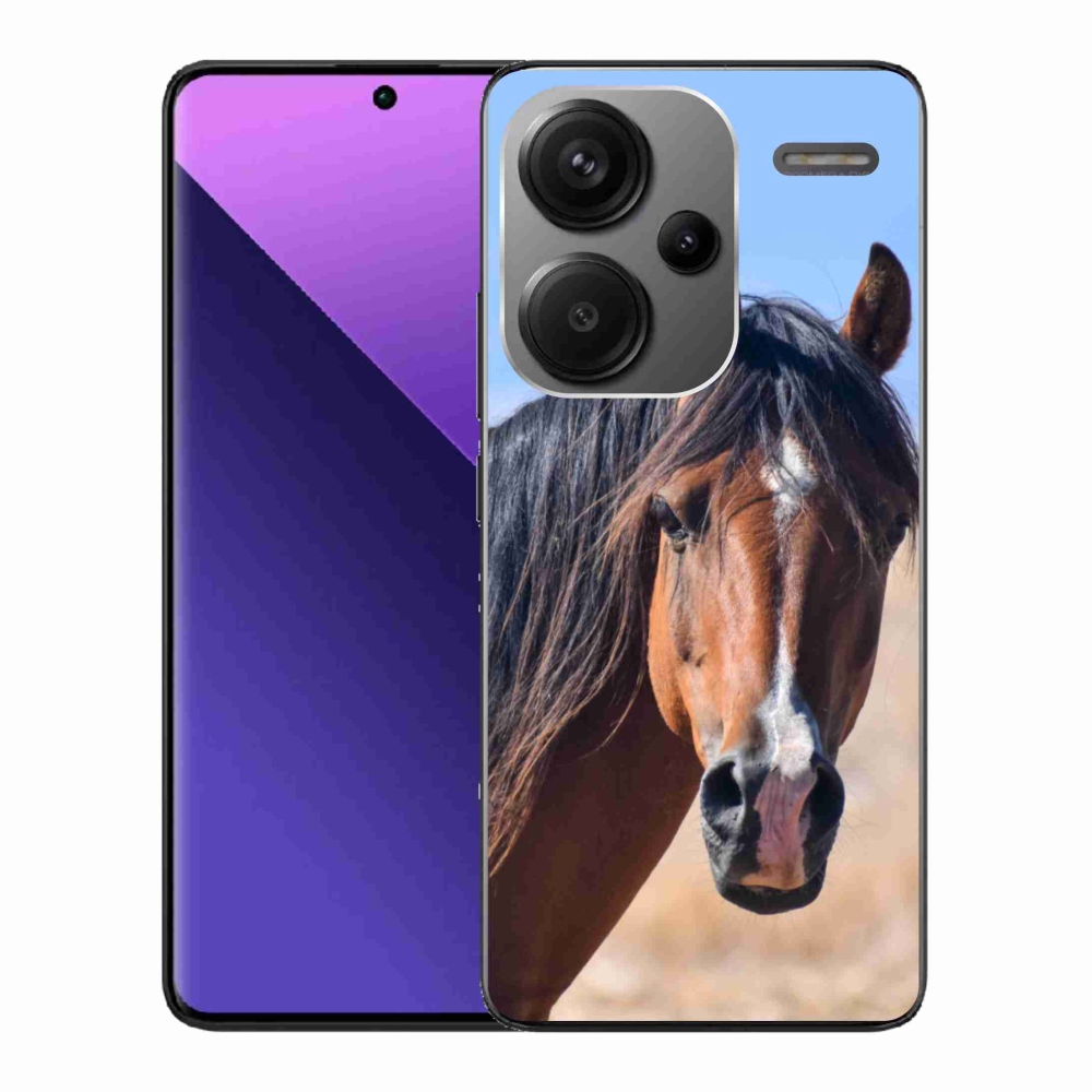 Gelový kryt mmCase na Xiaomi Redmi Note 13 Pro+ 5G - klidný kůň