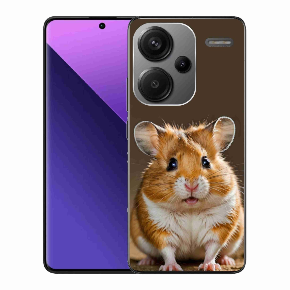 Gelový kryt mmCase na Xiaomi Redmi Note 13 Pro+ 5G - křeček