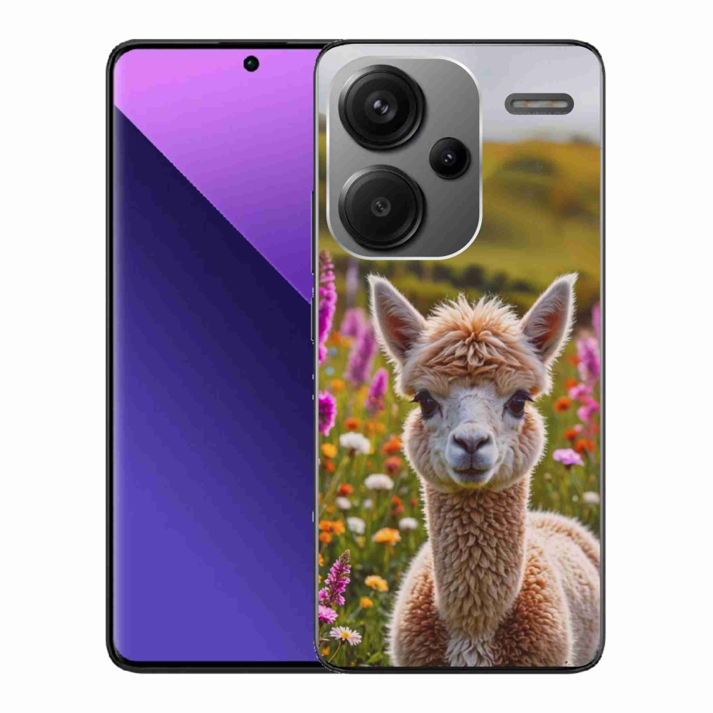 Gelový kryt mmCase na Xiaomi Redmi Note 13 Pro+ 5G - lama na louce