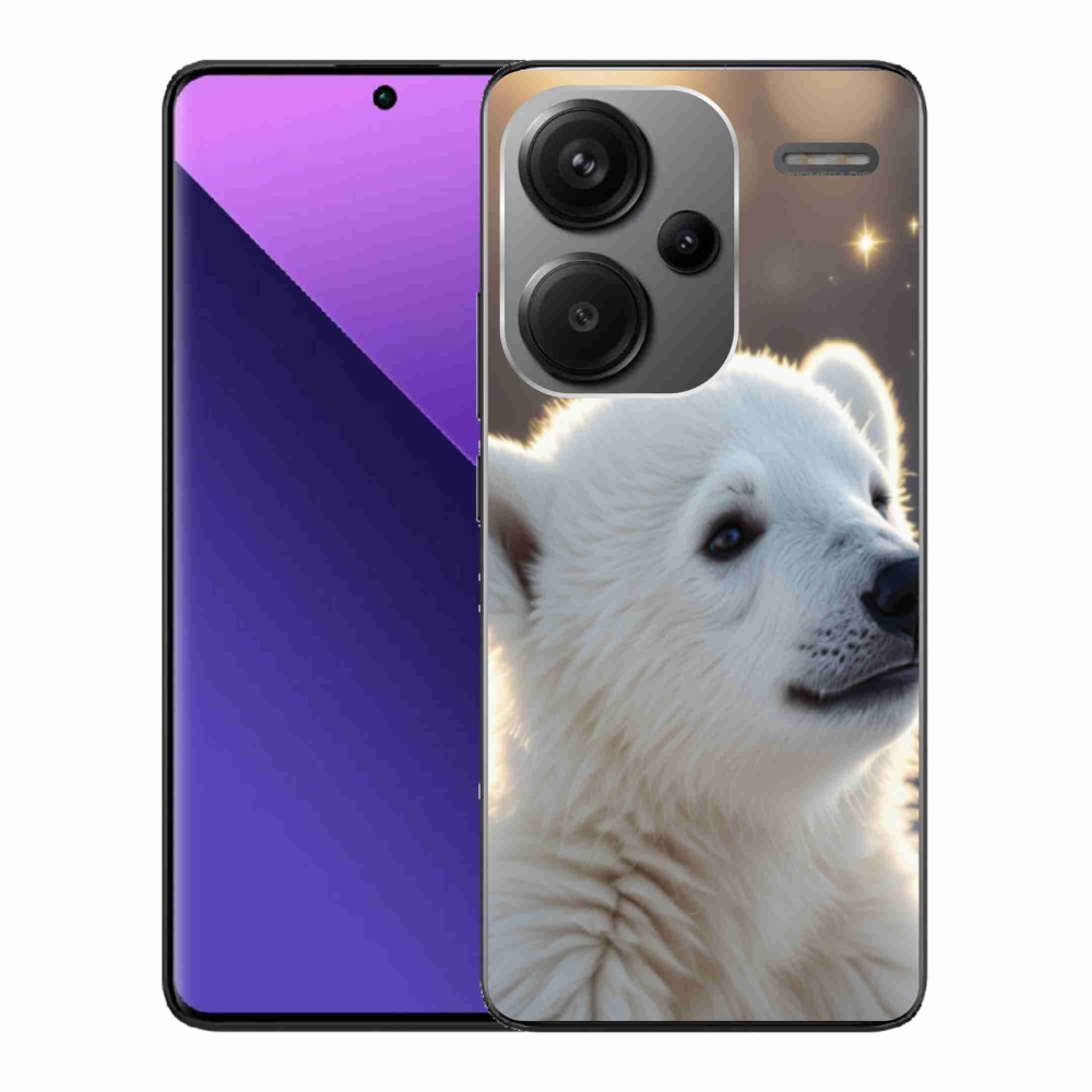 Gelový kryt mmCase na Xiaomi Redmi Note 13 Pro+ 5G - lední medvěd