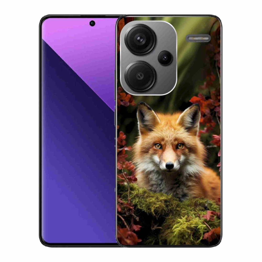 Gelový kryt mmCase na Xiaomi Redmi Note 13 Pro+ 5G - liška v lese