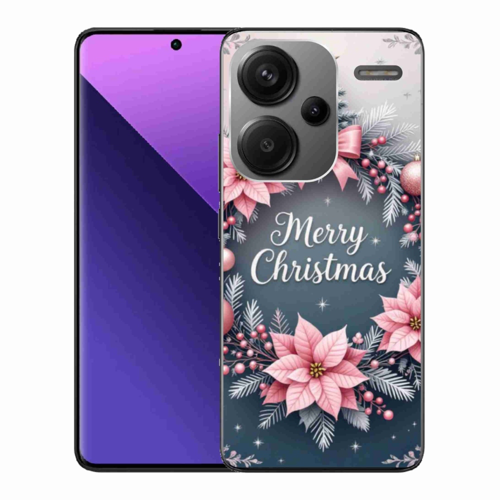 Gelový kryt mmCase na Xiaomi Redmi Note 13 Pro+ 5G - merry christmas