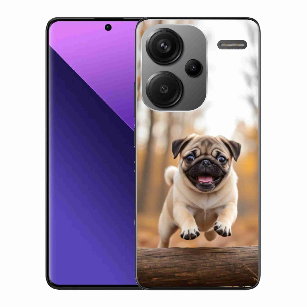 Gelový kryt mmCase na Xiaomi Redmi Note 13 Pro+ 5G - mops 2