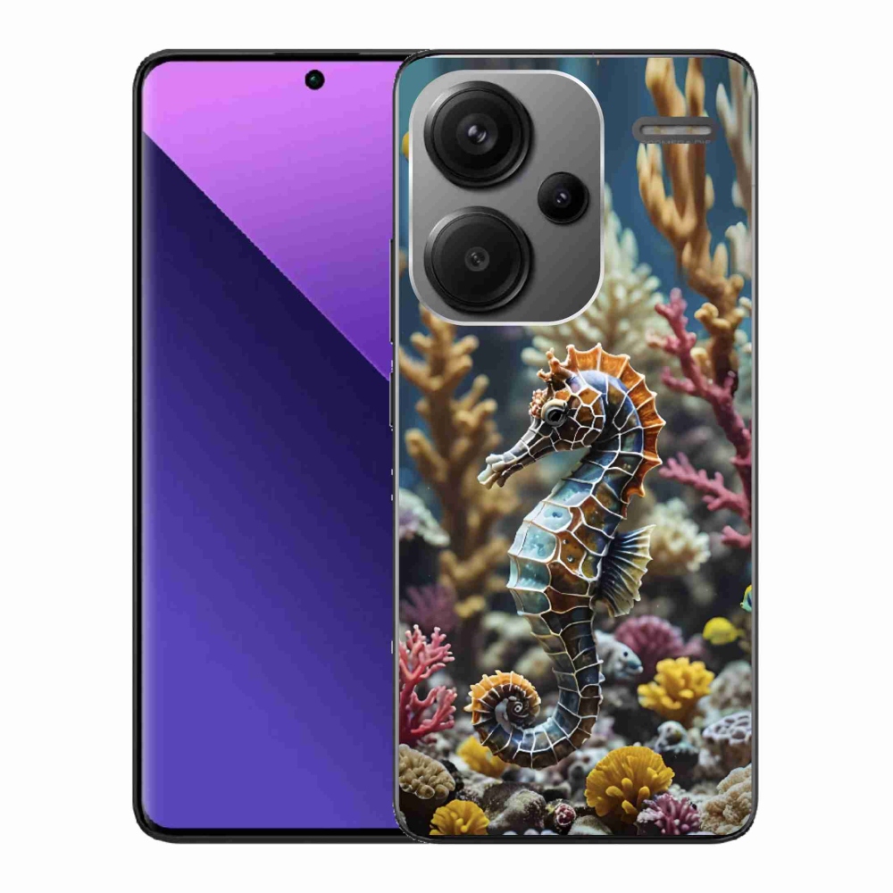 Gelový kryt mmCase na Xiaomi Redmi Note 13 Pro+ 5G - mořský koník 2