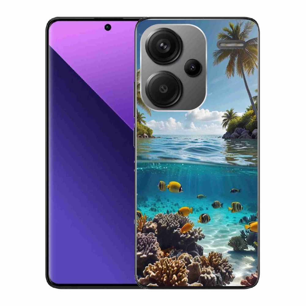 Gelový kryt mmCase na Xiaomi Redmi Note 13 Pro+ 5G - mořský svět 4