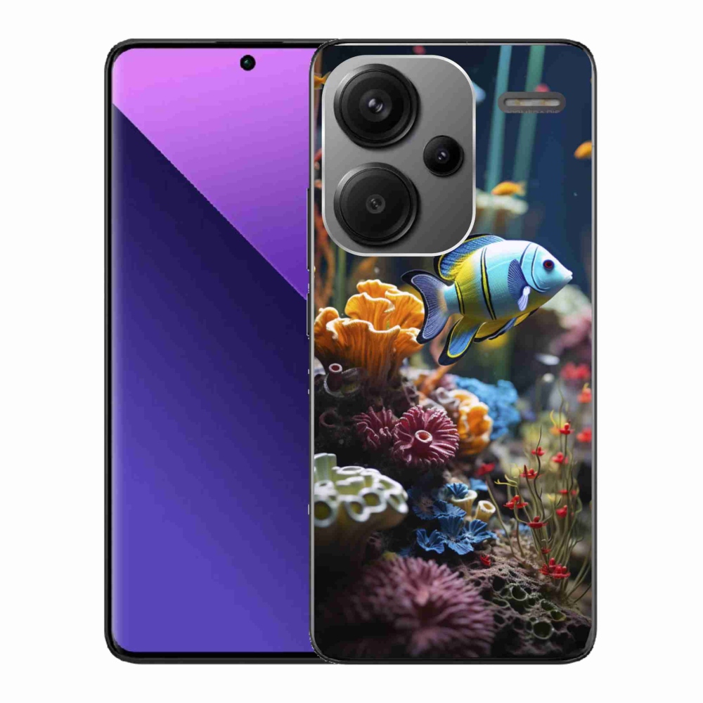 Gelový kryt mmCase na Xiaomi Redmi Note 13 Pro+ 5G - mořský svět 5