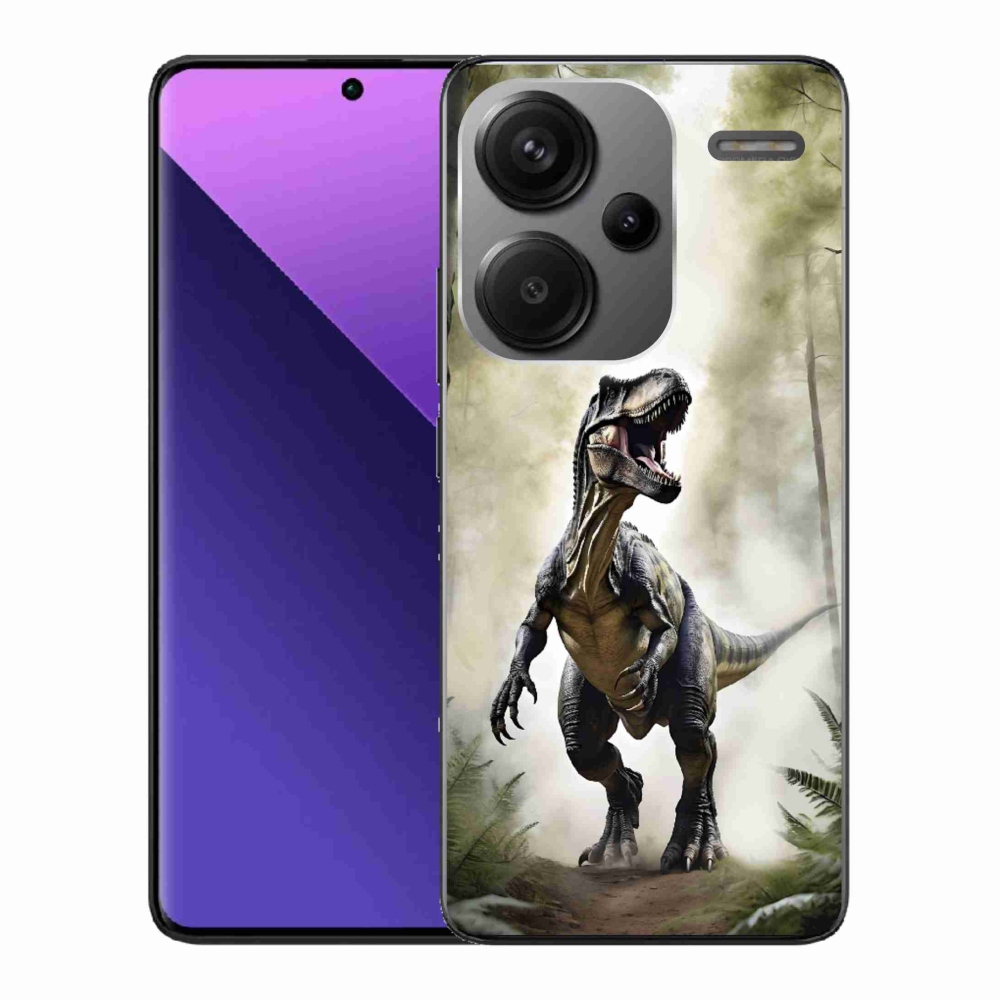 Gelový kryt mmCase na Xiaomi Redmi Note 13 Pro+ 5G - naštvaný T-Rex