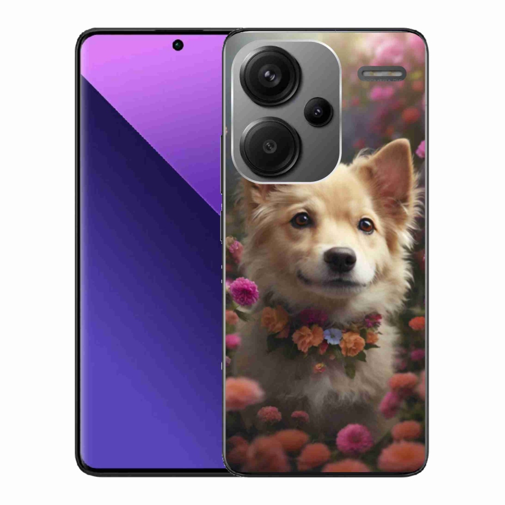 Gelový kryt mmCase na Xiaomi Redmi Note 13 Pro+ 5G - německý špic