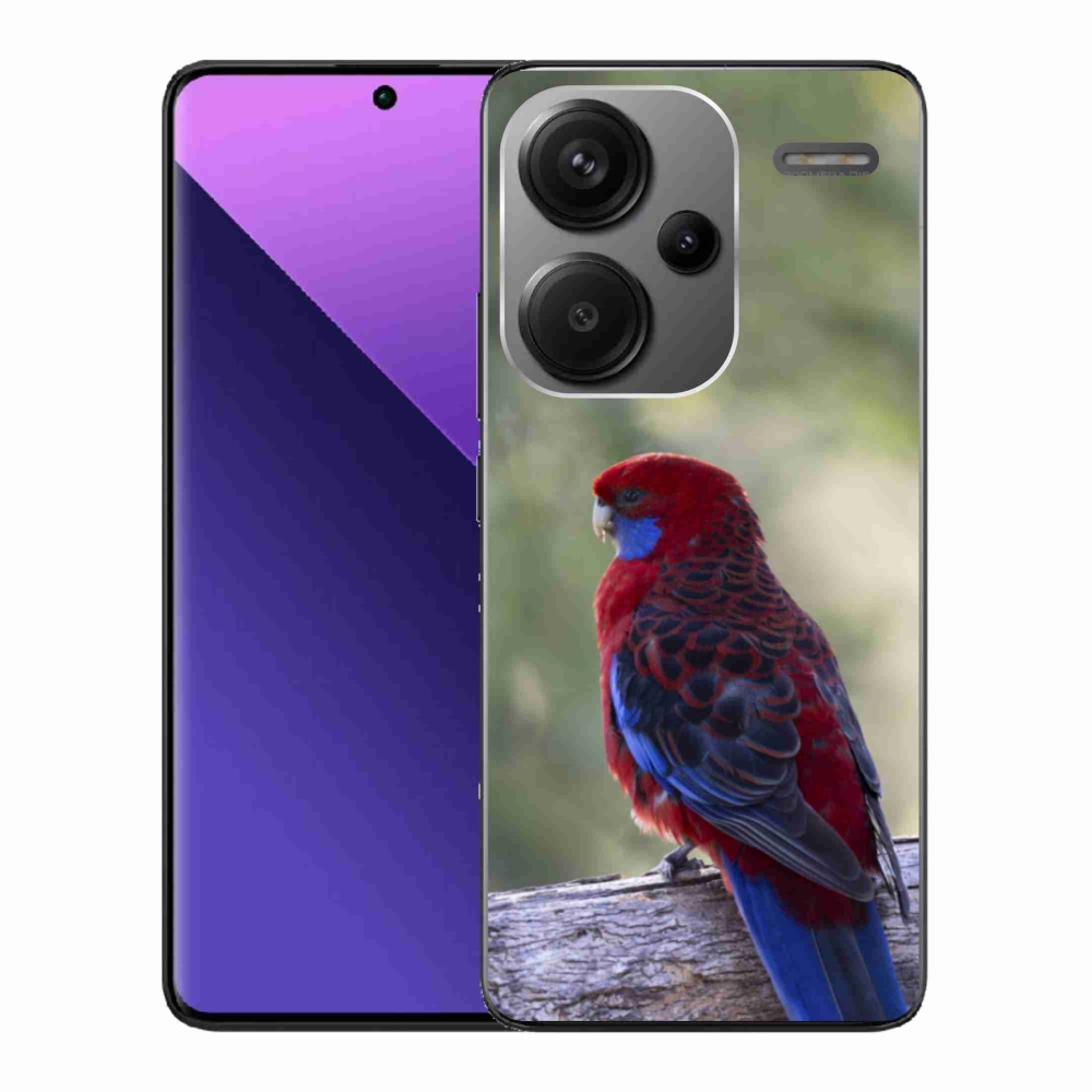 Gelový kryt mmCase na Xiaomi Redmi Note 13 Pro+ 5G - papoušek rosela