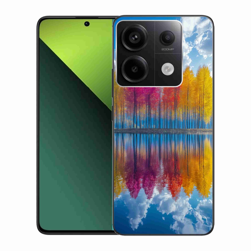 Gelový kryt mmCase na Xiaomi Redmi Note 13 Pro 5G/Poco X6 5G - barevné stromy