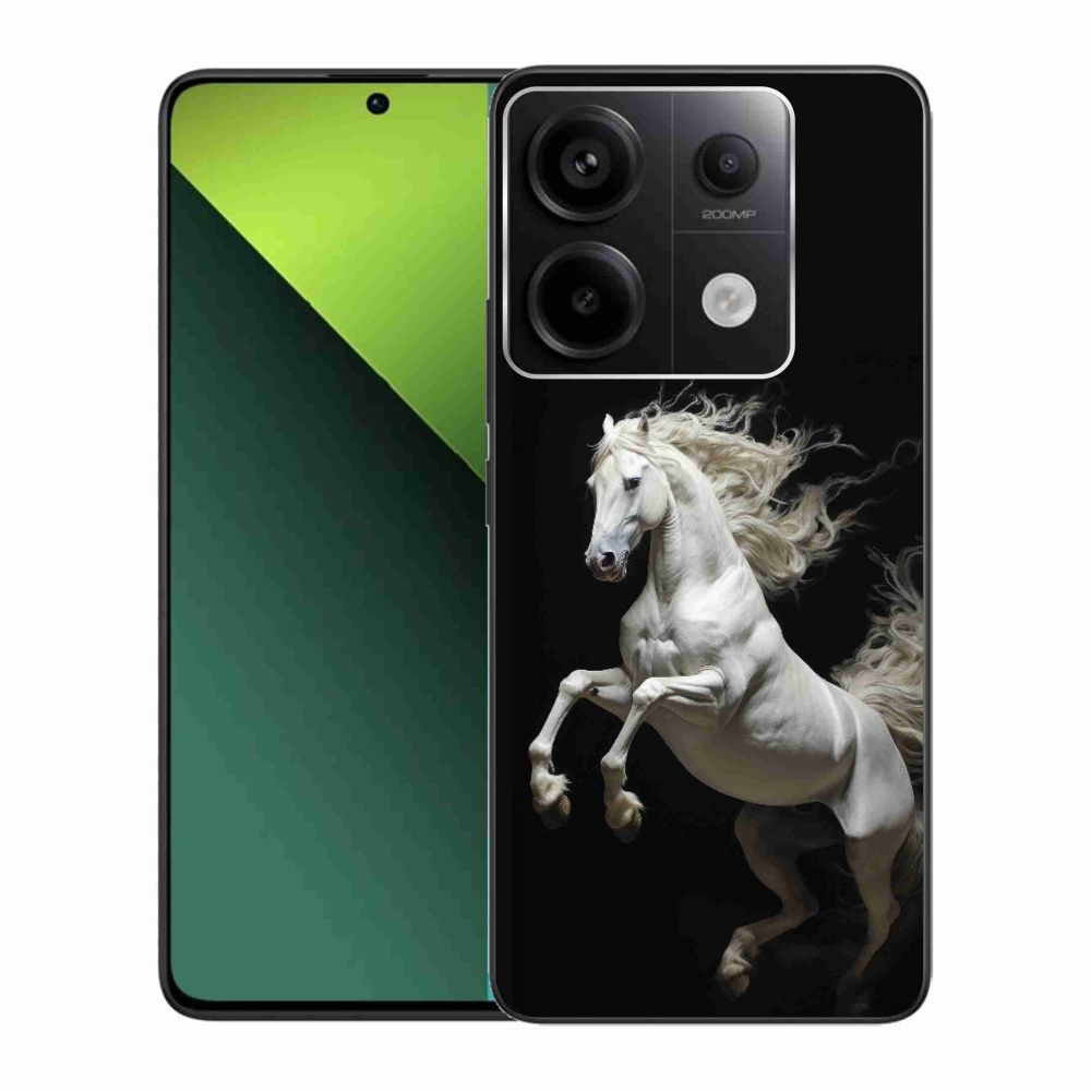 Gelový kryt mmCase na Xiaomi Redmi Note 13 Pro 5G/Poco X6 5G - bílý kůň 4