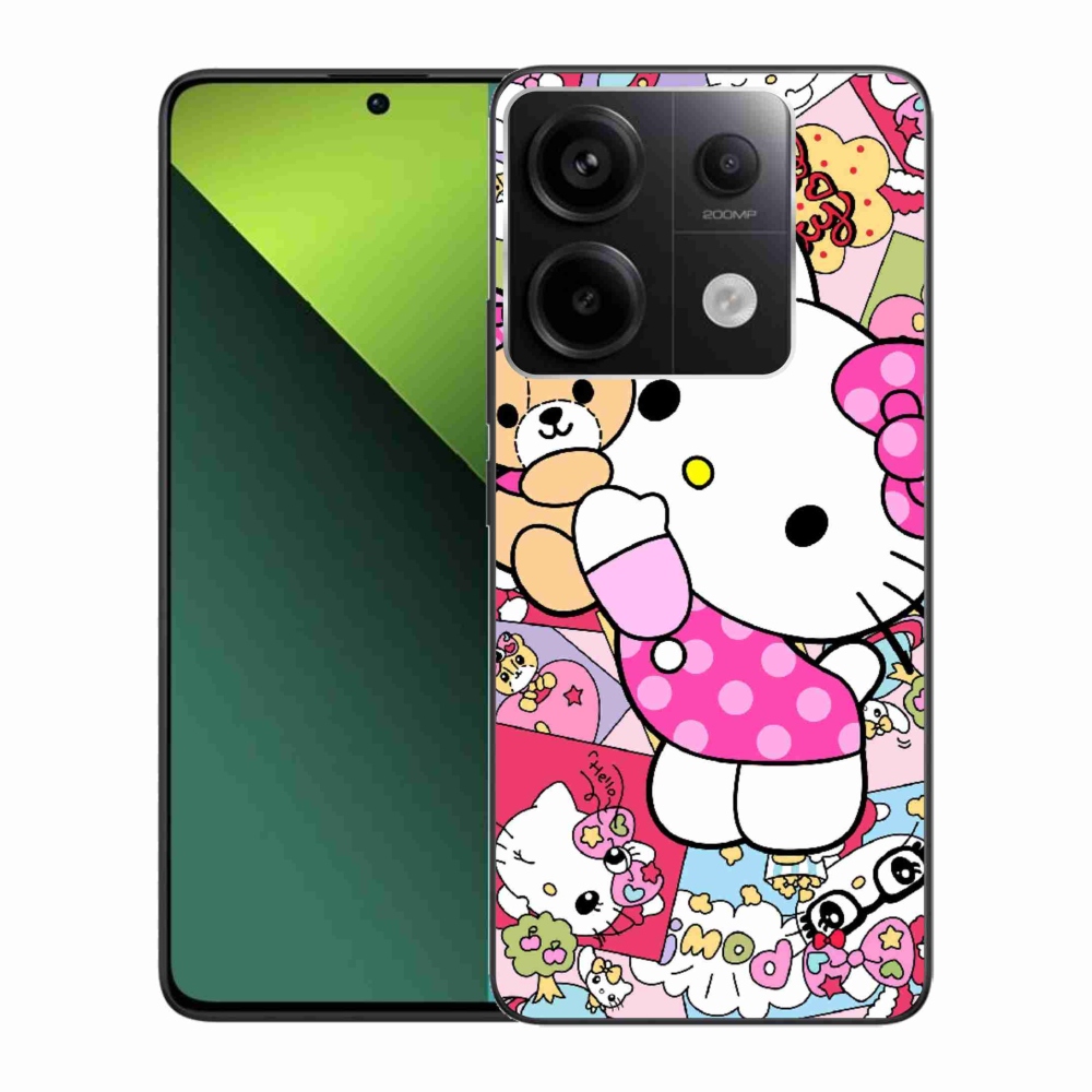 Gelový kryt mmCase na Xiaomi Redmi Note 13 Pro 5G/Poco X6 5G - cute kitty