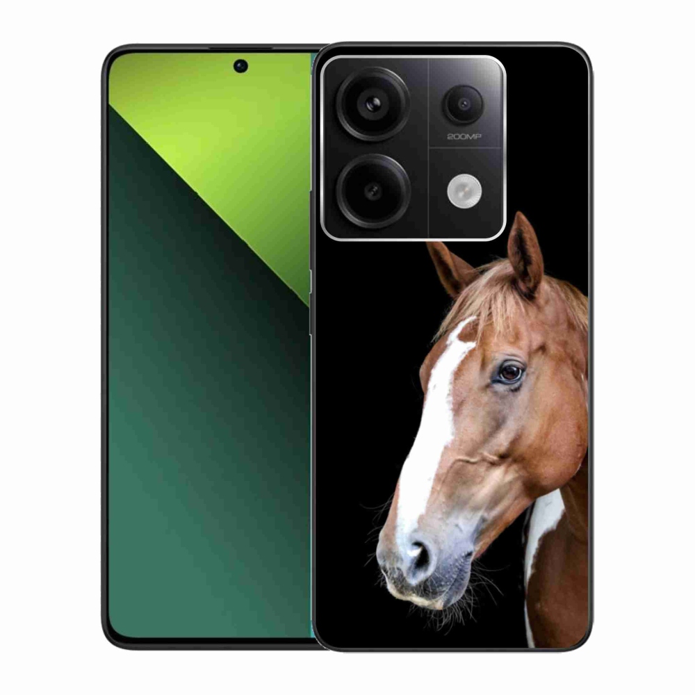 Gelový kryt mmCase na Xiaomi Redmi Note 13 Pro 5G/Poco X6 5G - hnědý kůň 3