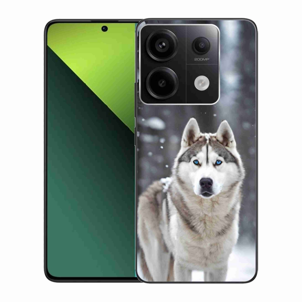 Gelový kryt mmCase na Xiaomi Redmi Note 13 Pro 5G/Poco X6 5G - husky 2