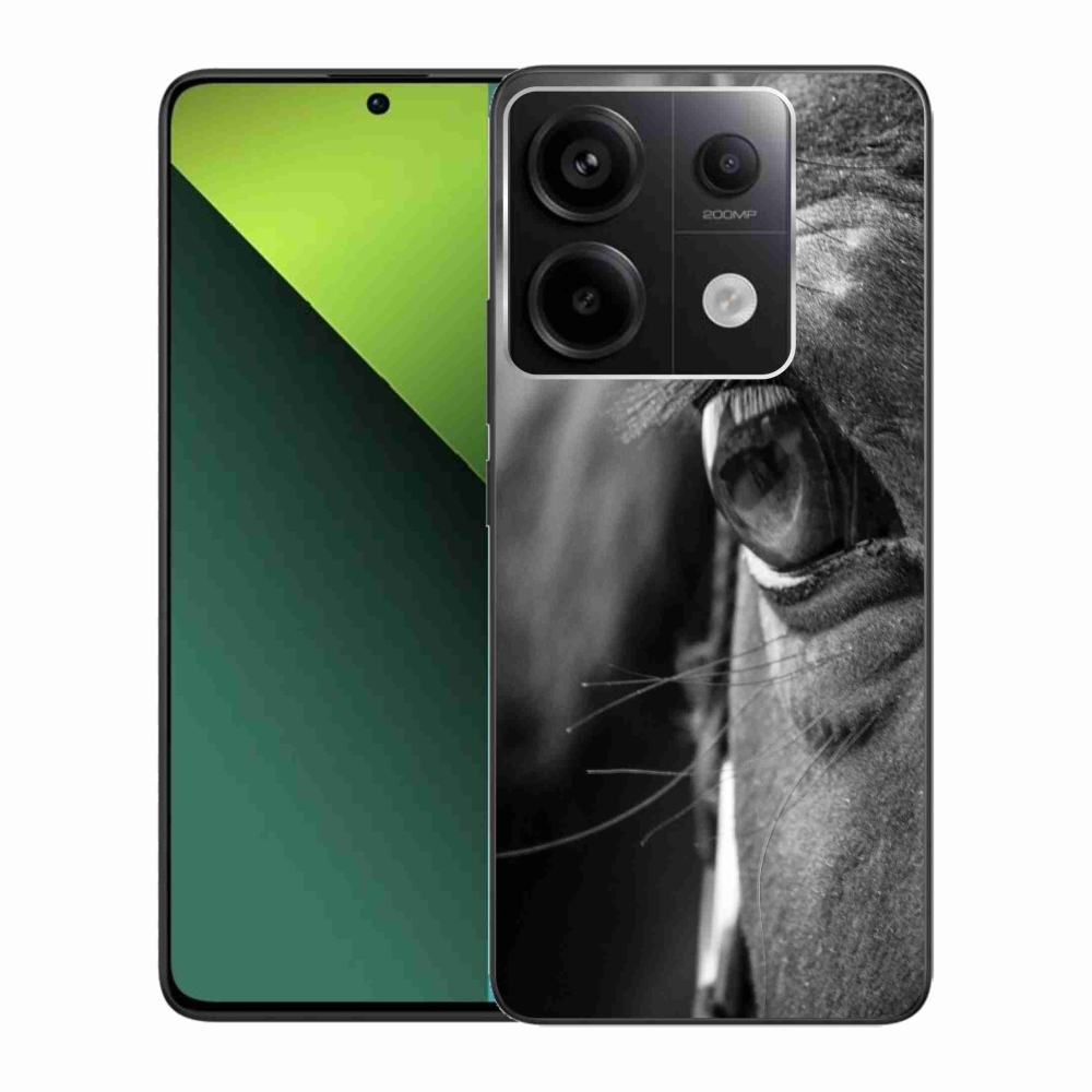 Gelový kryt mmCase na Xiaomi Redmi Note 13 Pro 5G/Poco X6 5G - koňský pohled