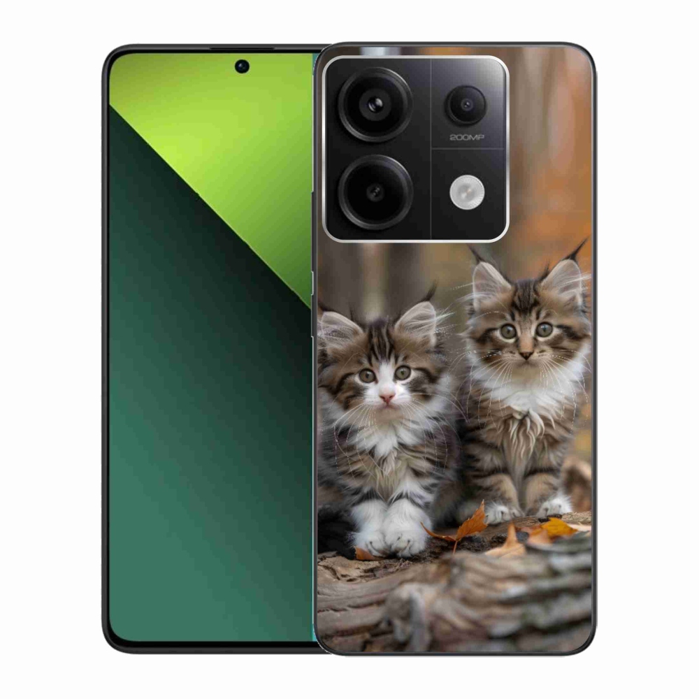 Gelový kryt mmCase na Xiaomi Redmi Note 13 Pro 5G/Poco X6 5G - kočičí duo 3